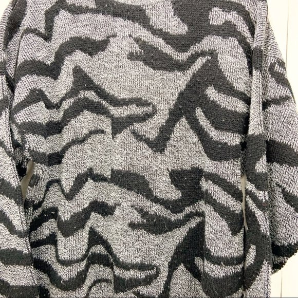 Women's Vintage Threadneedle Street Zebra Sweater - Picture 4 of 6
